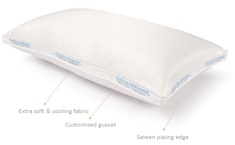 Fancy Gusset Cooling Pillow