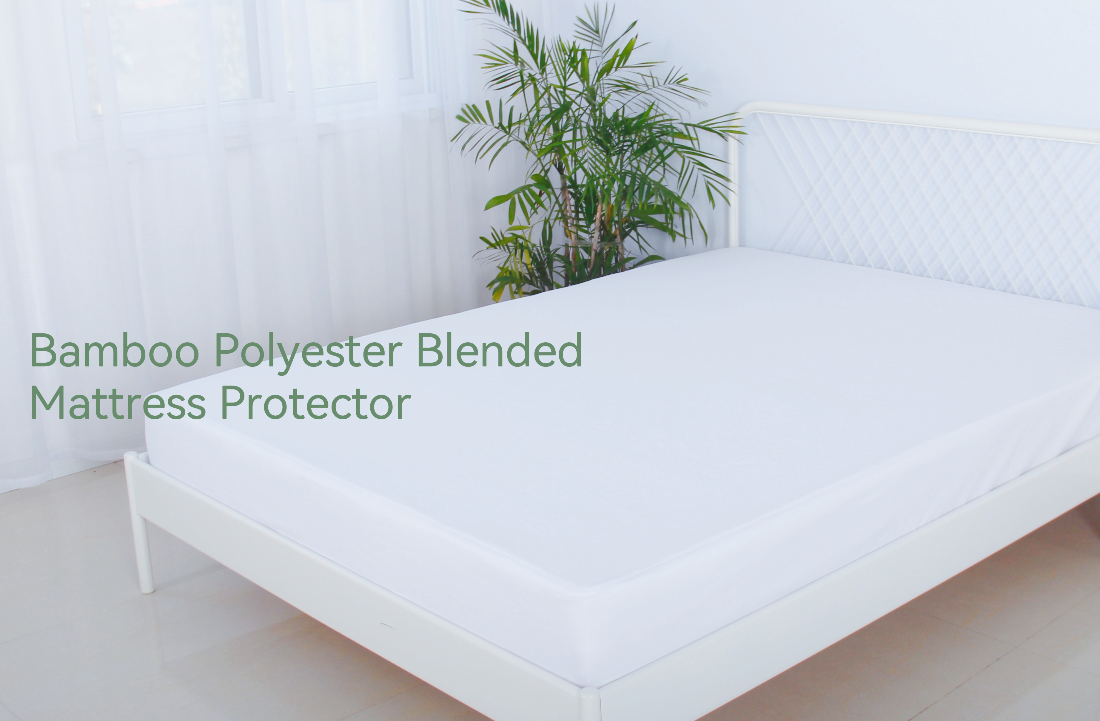 Bamboo & GRS Polyester Blended Mattress Protector